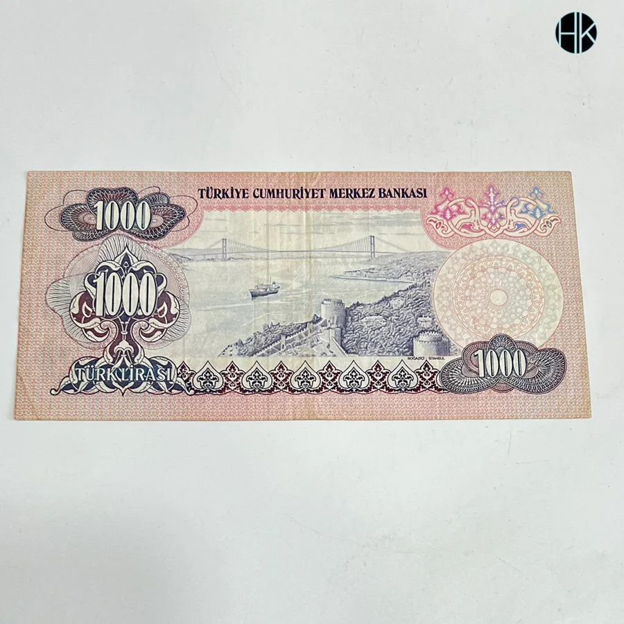 1000 LİRA SERİ F84 ÇT
